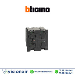 Variateur toutes charges dimmables sans neutre Bticino Living Now BTK4411 Casablanca Maroc