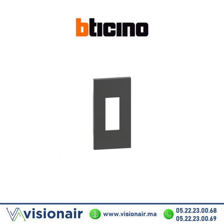 Enjoliveur RJ 2M Noir BTICINO Living Now BTKG07M2 Casablanca Maroc