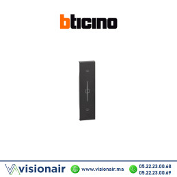 Enjoliveur Prise volet roulant K4027C 1M BTICINO Living Now Noir BTKG32 Casablanca Maroc