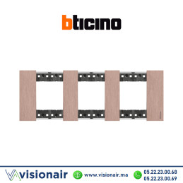 Plaque BTICINO Living Now 3X2 modules Cuivre BTKA4802M3ZM Casablanca Maroc