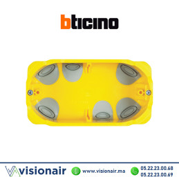 Boîte encastrement BTICINO 4M cloison séches BTPB504N Casablanca Maroc