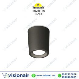 Plafonnier Fumagalli Livia 60 G9 1.7W 4000°K 1A9.000.AXZ1L noir Casablanca Maroc