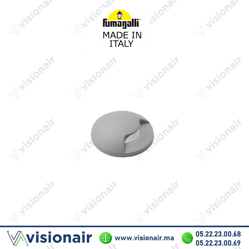 Encastré de sol Fumagalli Aldo 1L 5cm G9 4000°K gris Casablanca Maroc