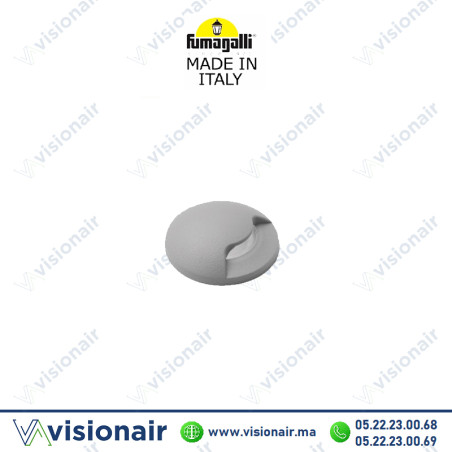 Encastré de sol Fumagalli Aldo 1L 5cm G9 4000°K gris Casablanca Maroc