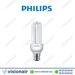 Lampe Philips EcoHome 18W B22 6500°K Casablanca Maroc