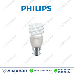 Lampe Philips Tornado 20W B22 3000°K Maroc