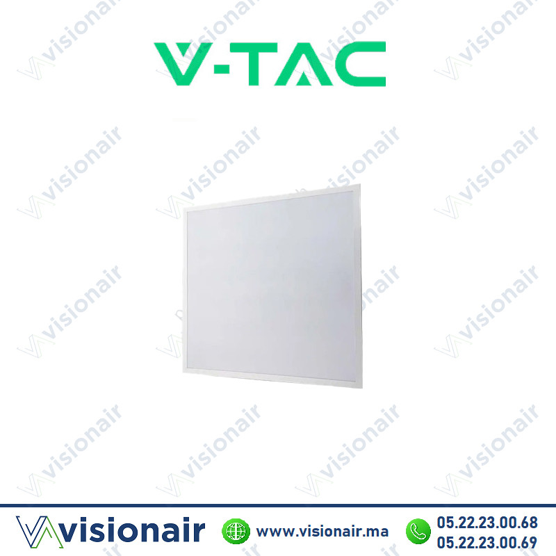 Panel LED V-TAC backlite 600x600 48W 6500°K SKU98408 Casablanca Maroc