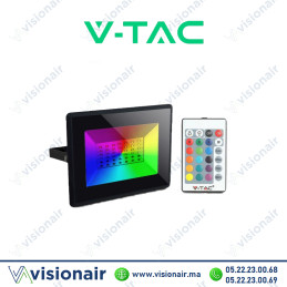 Projecteur LED V-TAC 50W RGB IP65 SKU5996 Casablanca Maroc
