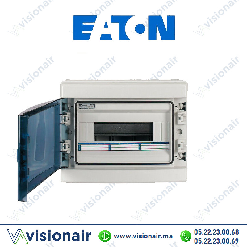 IKA-1/12-ST Coffret étanche EATON IP65 IKA 12 modules Casablanca Maroc