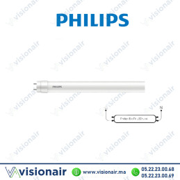 Tube LED T8 Philips Ecofit DE 16w 120cm 6500°K Casablanca Maroc