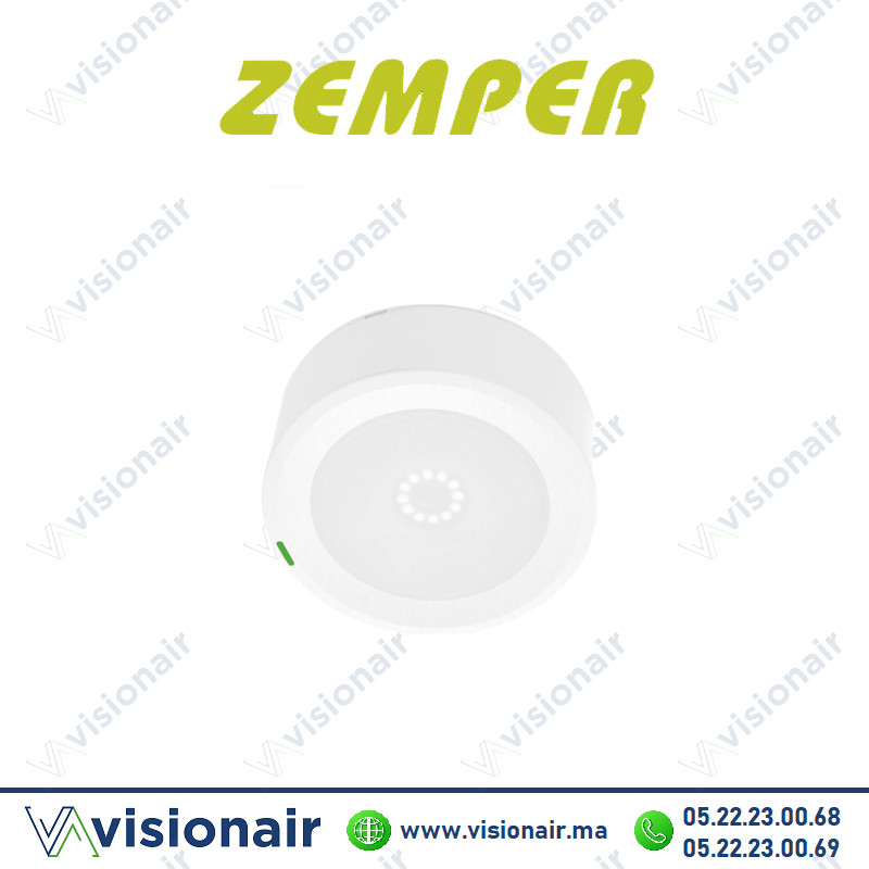 Bloc de secours Zemper apparent rond 70 lumens Casablanca Maroc
