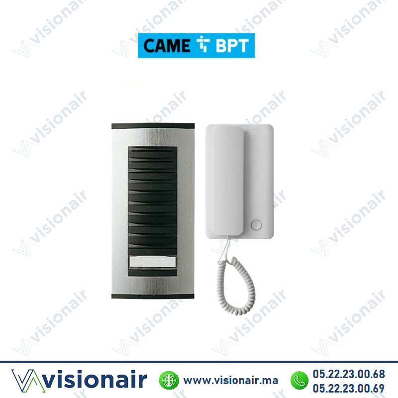Kit interphone BPT 1 poste Agata audio Casablanca Maroc
