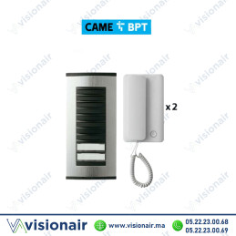 Kit interphone BPT 2 postes Agata audio Casablanca Maroc
