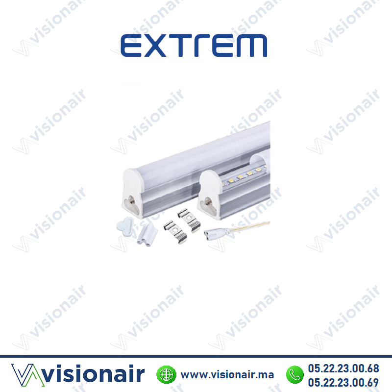 Réglette LED T5 Extrem 120cm 18W 6500°K IP20 Casablanca Maroc