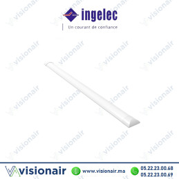 Réglette Plate Ingelec LED intégré 36W 6500°K 120cm Casablanca Maroc