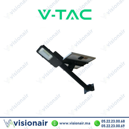Luminaire LED solaire V-TAC 80W 6000°K éclairage publique SKU95530 Casablanca Maroc