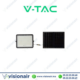 Projecteur LED solaire V-TAC 180W 6400°K SKU7827 Casablanca Maroc