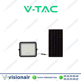 Projecteur LED solaire V-TAC 80W 6400°K SKU7823 Casablanca Maroc