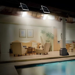 Projecteur LED solaire Soled 500W 6500°K Casablanca Maroc