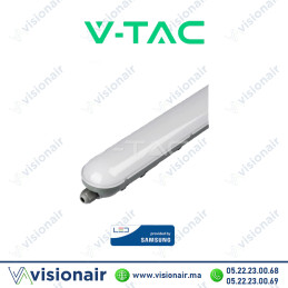 Réglette étanche V-TAC 36W 120cm 6000°K IP65 VT1248-SKU6201 Casablanca Maroc