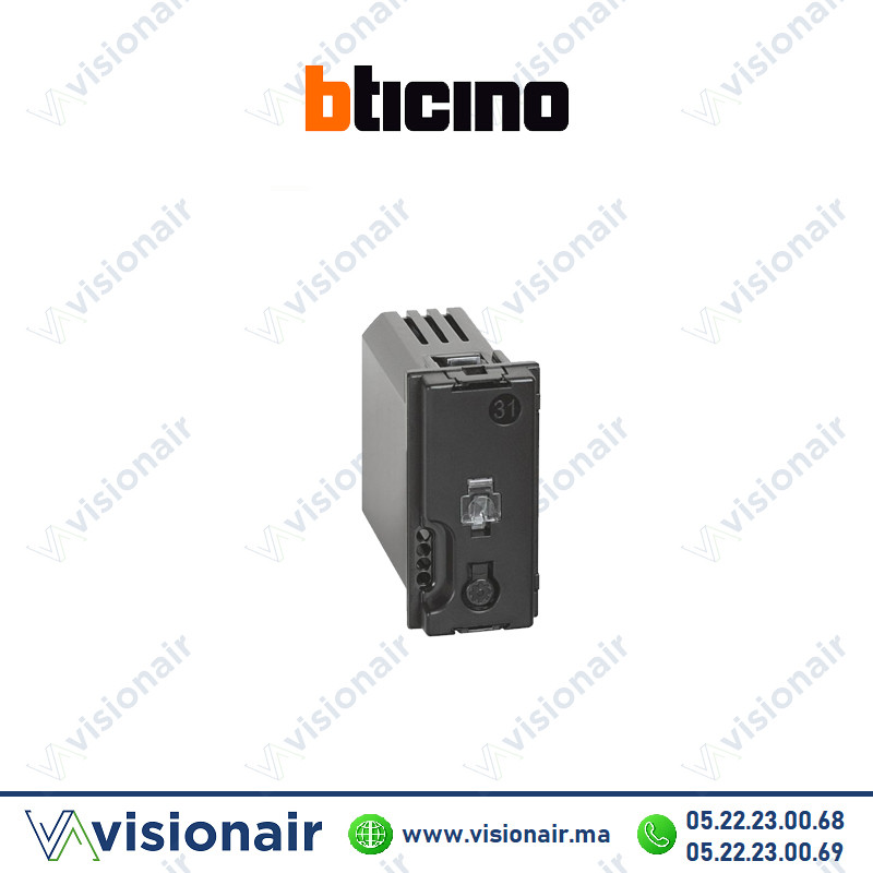 Dispositif pour prise connecté BTICINO Living Now 1M BTK4531C Casablanca Maroc
