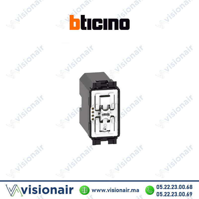 Commande d'éclairage sans-fil BTICINO Living Now 1M BTK4003CWI Casablanca Maroc