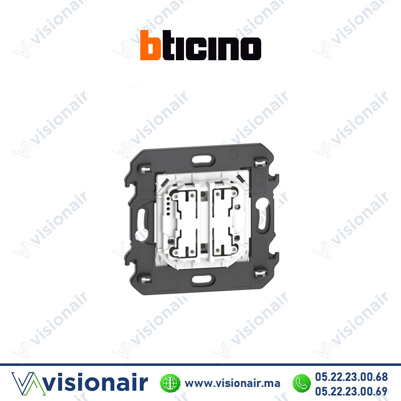Commande 4 scénarios sans-fil BTICINO Living Now 1M BTK4575CW Casablanca Maroc