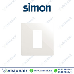 Cadre Simon 270 1 module blanc 27101610-090 Casablanca Maroc