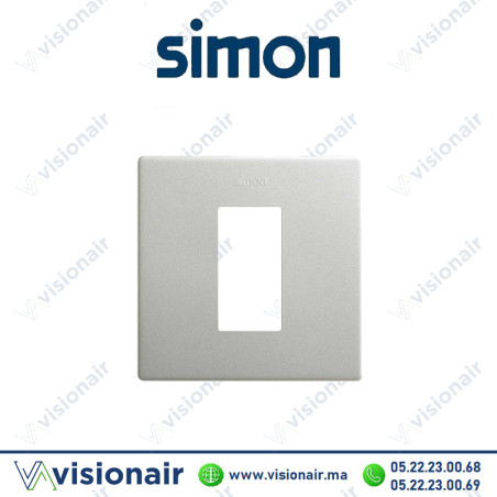 Cadre Simon 270 1 module Minima Aluminium 27101610-093 Casablanca Maroc