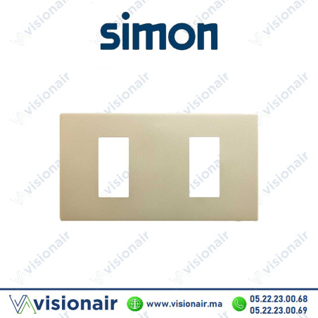 Cadre Simon 270 Minima 2 modules champagne 27101620-094 Casablanca Maroc