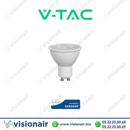 Lampe LED GU10 V-TAC 9W 6400°K SKU98412 Casablanca Maroc