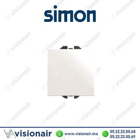 Interrupteur Simon 270 10Ax va-et-vient blanc 20000201-090 Casablanca Maroc
