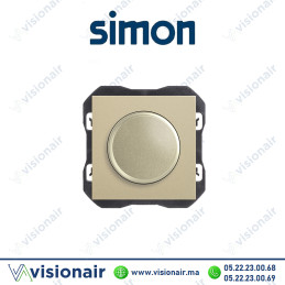 Variateur rotative Simon 270 CF à deux fils champagne 20000313-094 Casablanca Maroc
