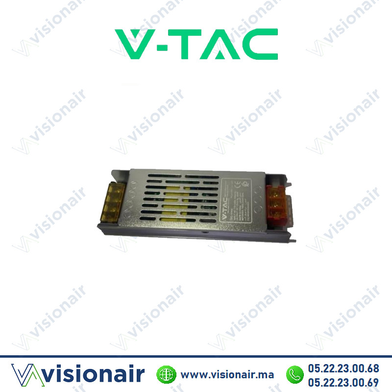 Transformateur V-TAC 12V 100W 8.3A IP20 VT-SKU97490 Casablanca Maroc