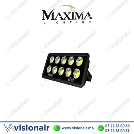 Projecteur LED MAXIMA Lighting 400W 6000°K IP65 Casablanca Maroc