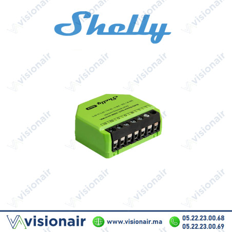 Relais domotique SHELLY Wi-Fi dimmable SHELLY-DIMMER3 | Visionair Maroc