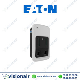 Borne de recharge Eaton Green Motion Duo Master 2x22KW Triphasé Casablanca Maroc