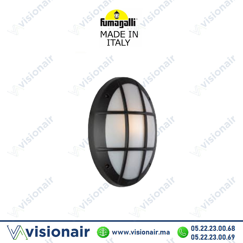 Hublot Fumagalli Danzi-GR E27 noir IP66 3D3.000 | VISIONAIR Maroc