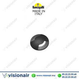 Encastré de sol Fumagalli Aldo 2L 5cm G9 4000°K noir  | VISIONAIR Maroc