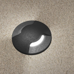 Encastré de sol Fumagalli Aldo 2L 5cm G9 4000°K noir Casablanca Maroc