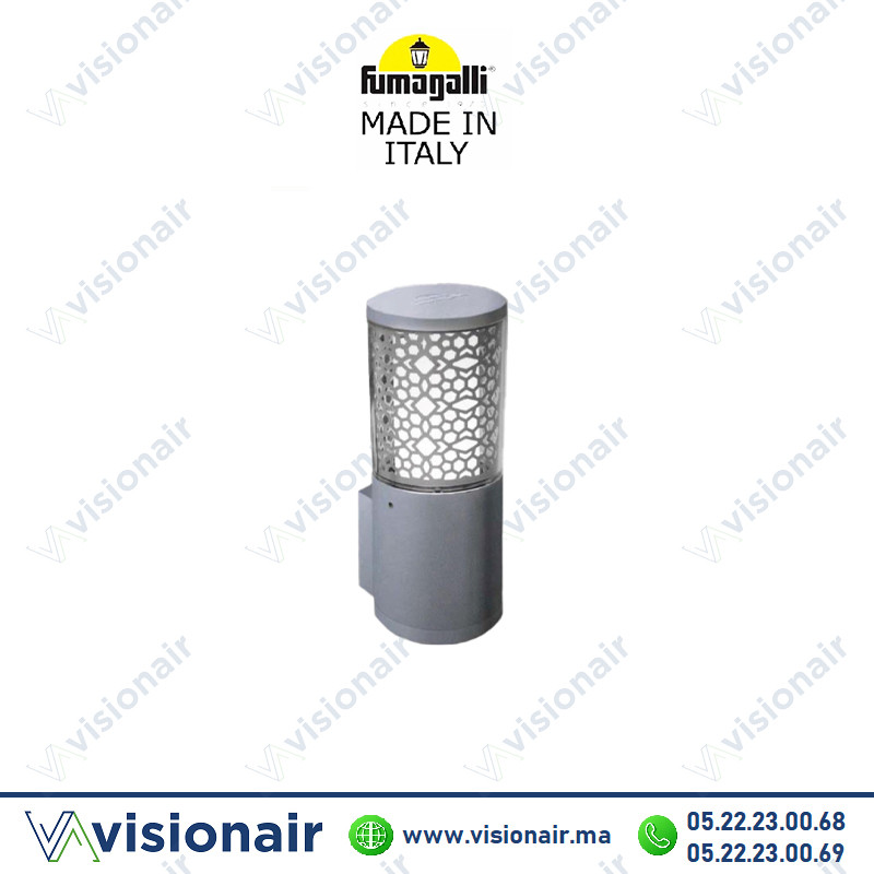 Applique murale Fumagalli Carlo-Wall Deco GU10 3,5W CCT Gris Casablanca Maroc