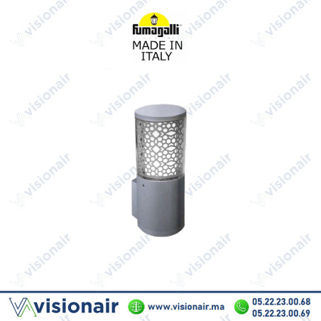 Applique murale Fumagalli Carlo-Wall Deco GU10 3,5W CCT Gris Casablanca Maroc
