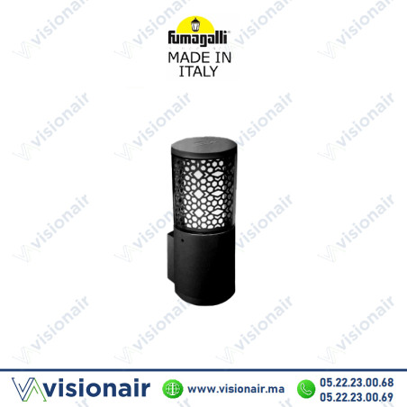 Applique murale Fumagalli Carlo-Wall Deco GU10 3,5W CCT Noir | VISIONAIR Maroc