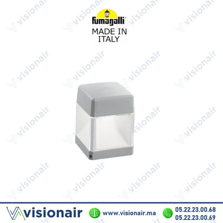 Borne de jardin Fumagalli Elisa Gris GX53 10W CCT | VISIONAIR Maroc