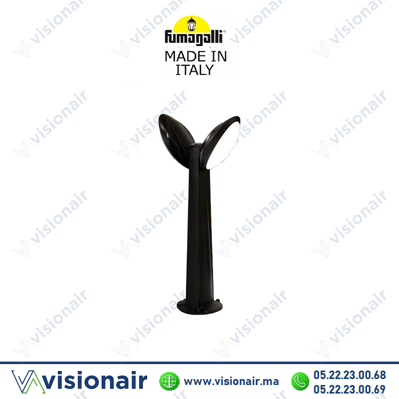 Borne de jardin Fumagalli GABRI REMI/LUCIA 2L E27 Noir | VISIONAIR Maroc