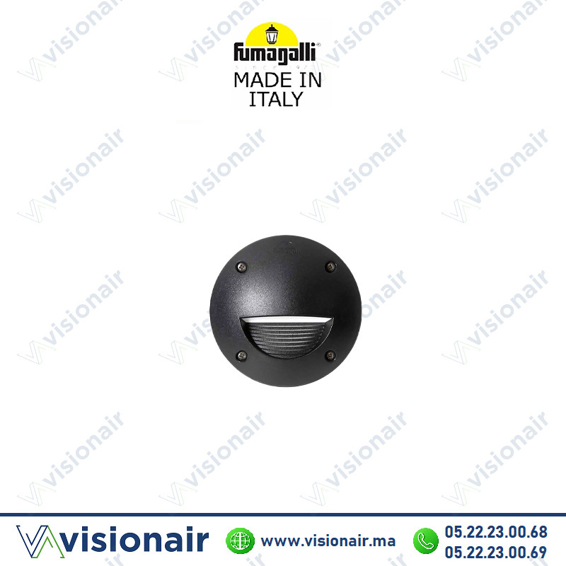 Balisage Fumagalli Leti 100 GX53 3W Noir 2C4 | VISIONAIR Maroc