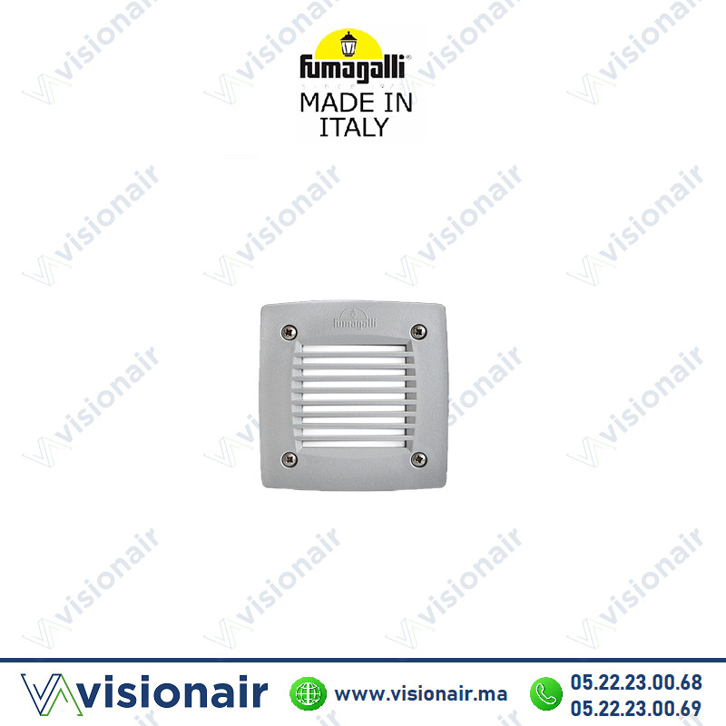 Balisage Fumagalli Leti carré 100 GX53 3W Gris 3C2 Casablanca Maroc