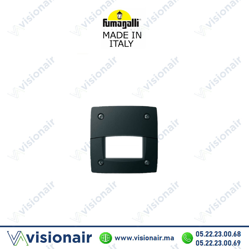 Balisage Fumagalli Leti carré 100 GX53 3W Noir 3C3 Casablanca Maroc