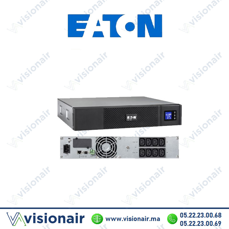 Onduleur EATON 5SC 1000VA 700W RACK 5SC1000IR Casablanca Maroc