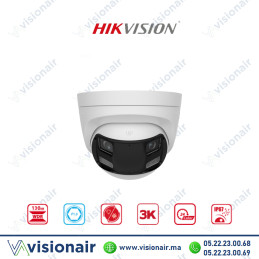 Caméra HIKVISION 3K IP67 Panoramic DS-2CE72KF3TP-DLS | VISIONAIR Maroc